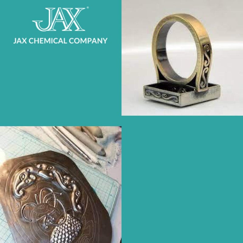 Jax Brown Darkener - Metal Finishing Solution - Antique Finish Without Heat or Electricity - Pint - Image 3